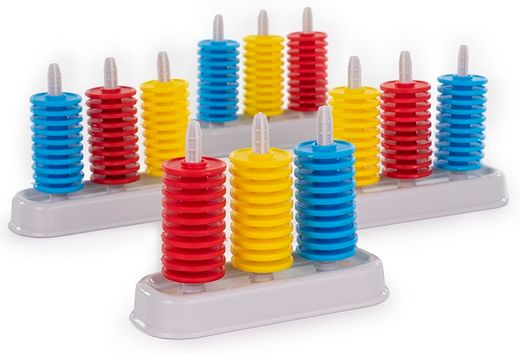 Set 4 abacos 3 vastagos