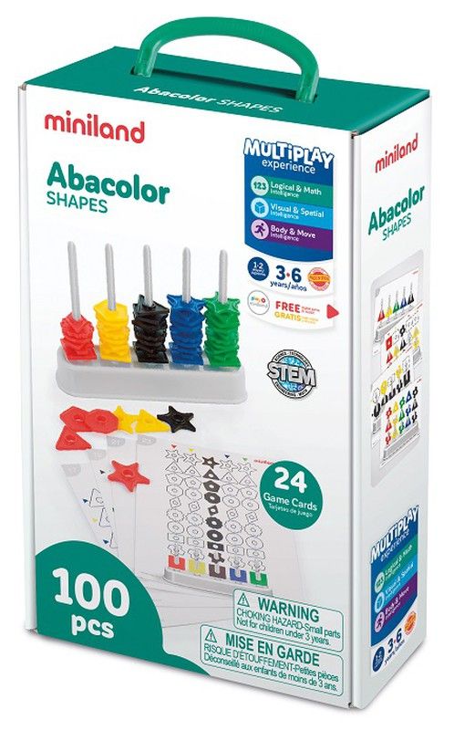 Abacolor shapes 100 pcs