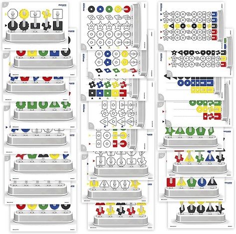 Abacolor shapes 100 pcs