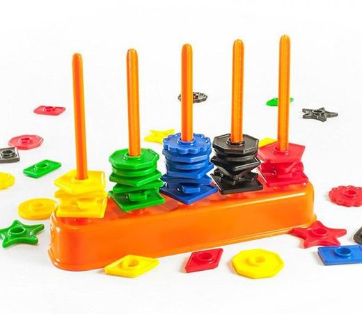 Abacolor Shapes 50 peces