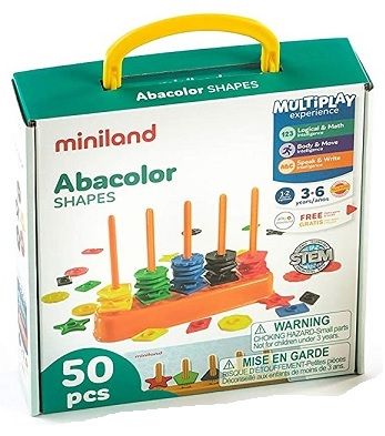 Abacolor Shapes 50 peces