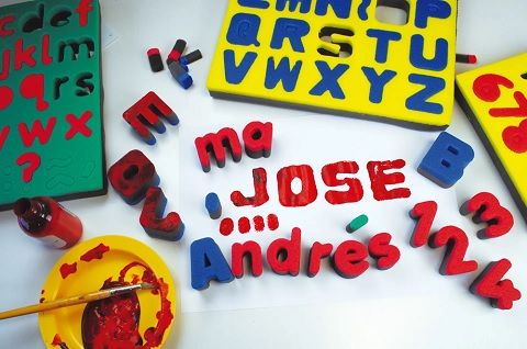 Esponges per a Imprimir: Minúscules