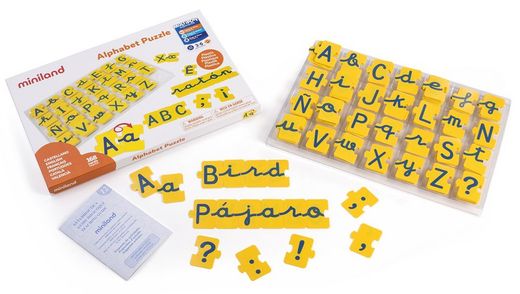Juego educativo Abecedario 168 piezas