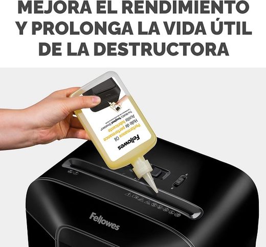 Aceite lubricante para destructoras 355ml