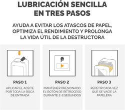 Oli lubricant per a destructores 120ml