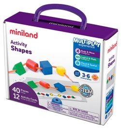 Joc d'enfilar Activity Shapes