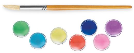 Aquarel·la CARIOCA Ø 30 mm, 12 colors