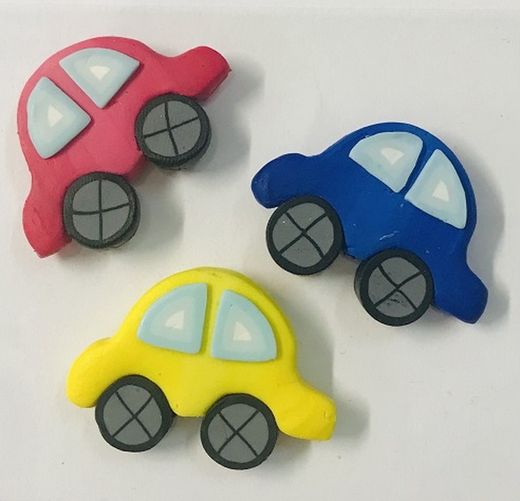 Adhesivo decorativo mini arcilla coches ¡¡ÚLTIMAS EXISTENCIAS!!