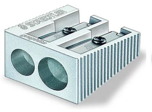 Afilalápiz metálico STAEDTLER 510, doble uso