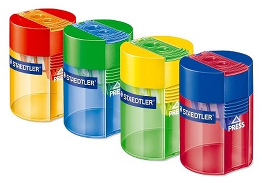 Afilalápices con depósito STAEDTLER 512, doble uso
