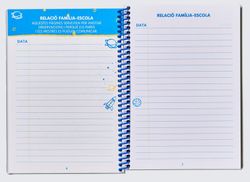 Agenda Cosmos ADDITI Relació Família–Escola espiral  (CATALÁ)