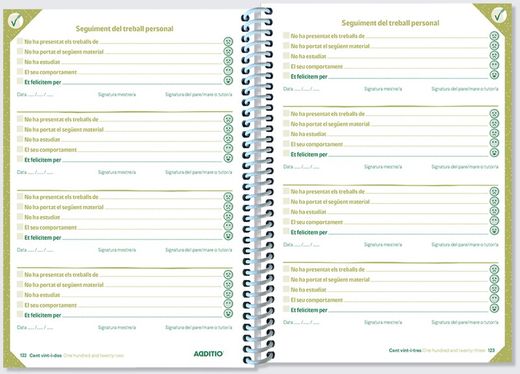 Agenda Planet ADDITIO Setmana Vista (CATALÀ)