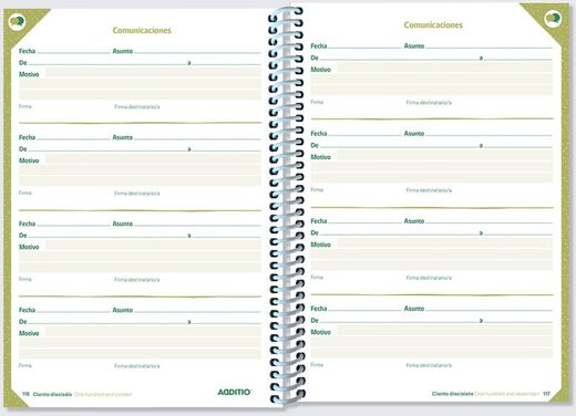 Agenda Planet ADDITIO Setmana Vista (CASTELLÀ)