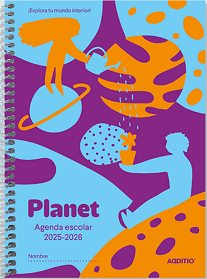 Agenda Planet ADDITIO Semana Vista (CASTELLANO) Amarillo