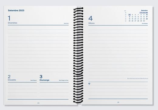 Agenda Universal ADITTIO Dia Pàgina (CATALÀ)