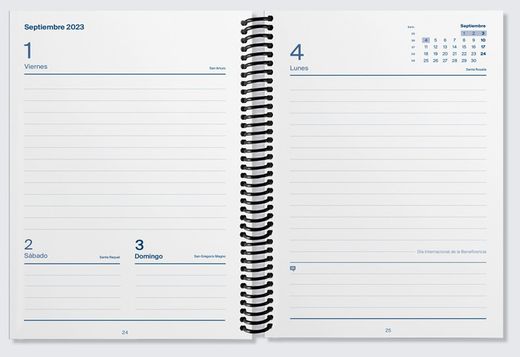 Agenda Universal ADDITIO Dia Pàgina (CASTELLÀ)