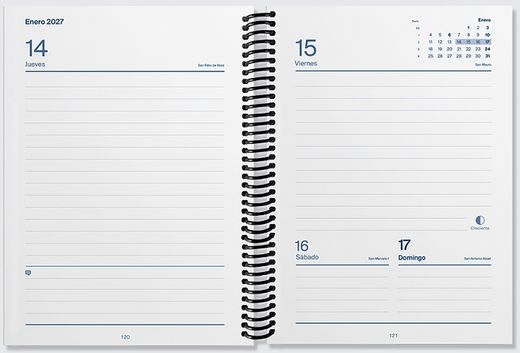 Agenda Universal ADDITIO Dia Pàgina (CASTELLÀ)