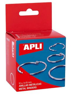 Anillas metálicas articuladas Ø 46 mm