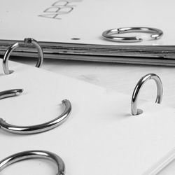 Anillas metálicas articuladas Ø 46 mm