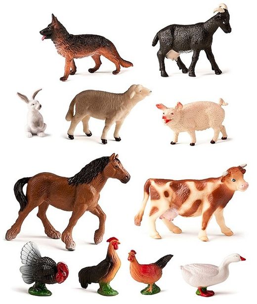Animales de granja 11 und.
