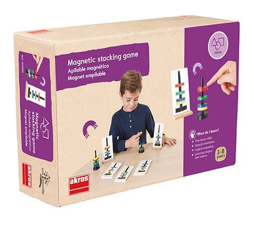 Apilable magnético