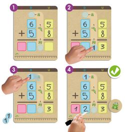 Aprende a sumar y restar con llevadas