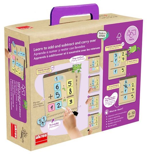 Aprende a sumar y restar con llevadas