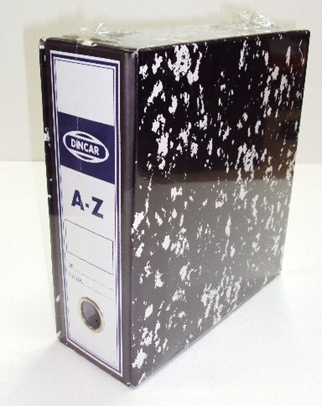 Archivador A-Z 4º DINCAR con caja Dincar MF-A0003 — latiendadelmaestro