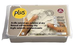 Arcilla PLUS blanco Natural 1.5kg