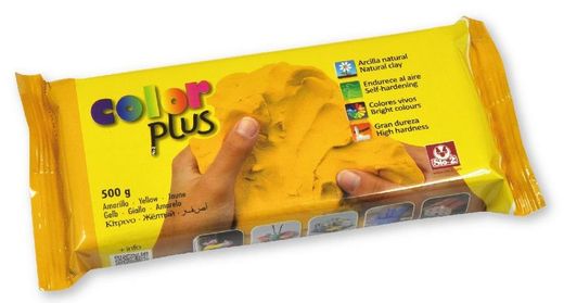 Arcilla COLORPLUS 500gr. Amarillo