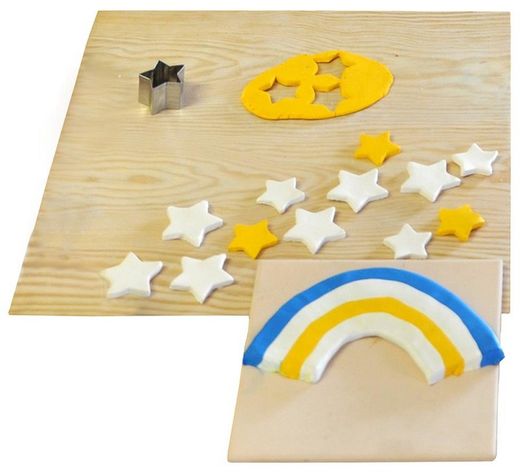 Arcilla COLORPLUS 500gr. Azul