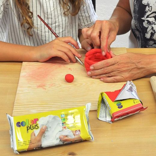 Argila COLORPLUS 500gr. Vermell