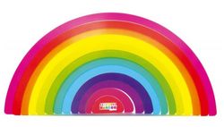 Arcoíris Waldorf para mesa de luz