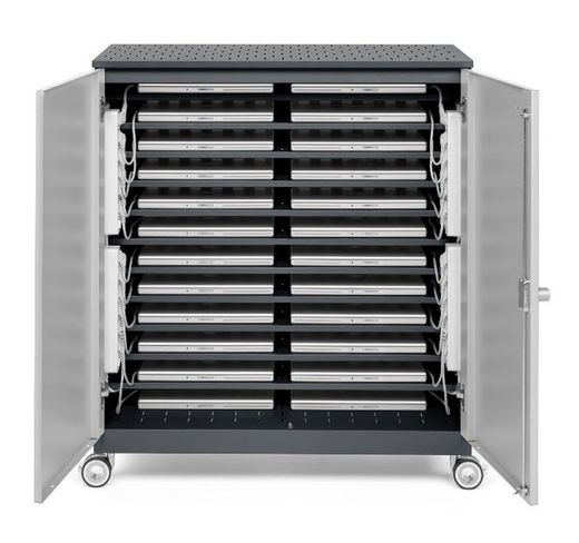 Armario cargador "TRAULAPM ECO"  carga horizontal - 24 Portátiles