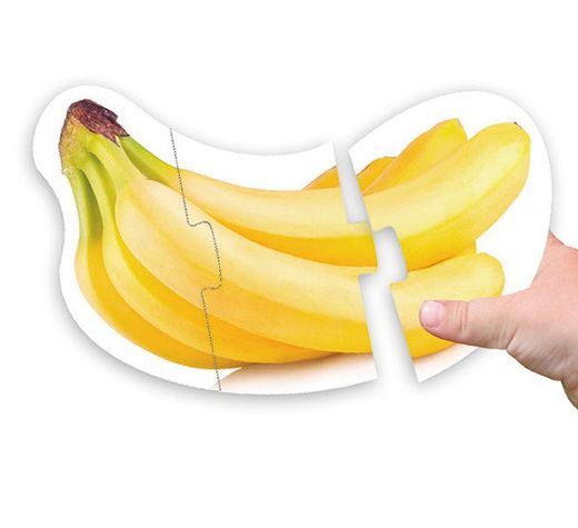 Baby puzzles alimentos sanos