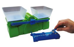 Balança de precisió amb peses llautó