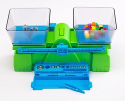 Balança de precisió amb peses llautó