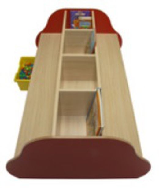 Banc llibreria doble 8 nens/es