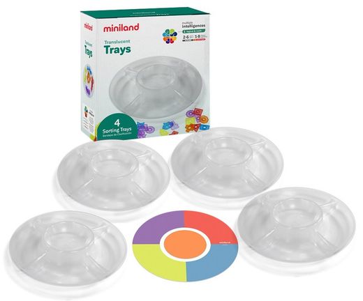 Bandejas clasificación Translucent Trays