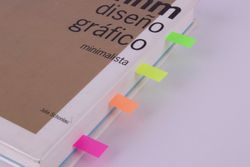 Banderetes índex 4 colors 12x45 Fluor