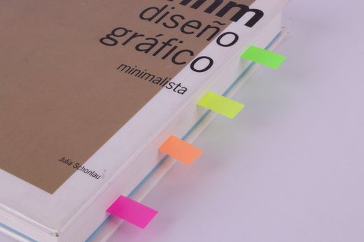 Banderetes índex 4 colors 12x45 Fluor