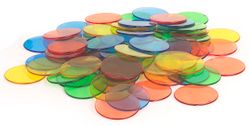 Discos translúcidos para seriación y conteo
