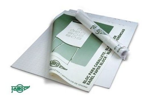 Bloc 25 hojas Lisas para Flipchart-Portabloc