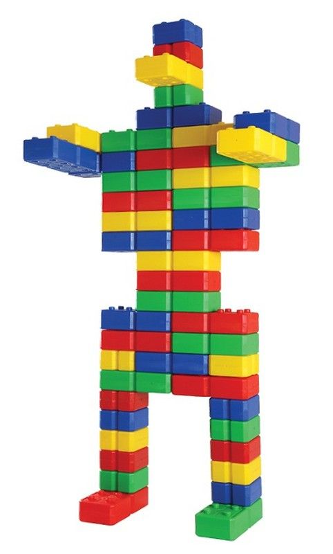 Bloques de ladrillos gigantes