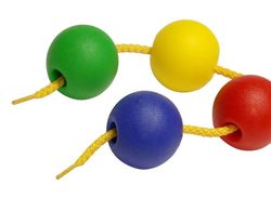 Boles ensartables 20 mm., 100 unt.