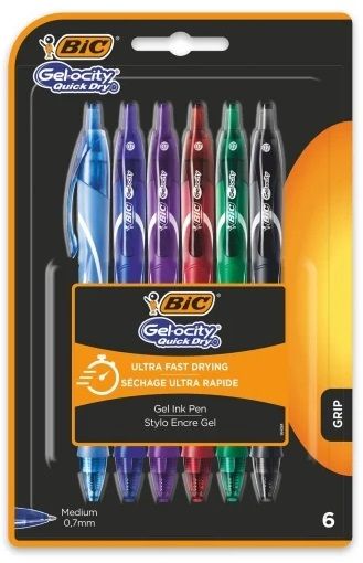 Bolígraf BIC Gel-ocity quick dry 4+2