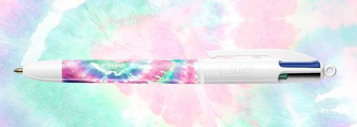 Bolígrafo Bic 4 Colours Decors 4 en 1