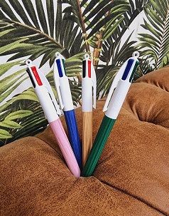Bolígrafo Bic 4 Colours Wood Efectect 4 en 1
