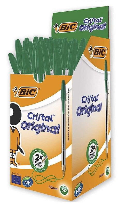 Bolígraf BIC CRISTAL Original Verd