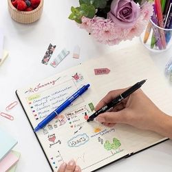 Bolígrafo PILOT Frixion Clicker borrable Negro